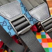 Gucci GG multicolour small backpack 658783 size 21cm - 6