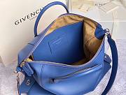Givenchy medium Antigona soft bag in smooth midnight blue leather BB50F2B11E-001 size 45cm - 5