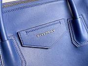 Givenchy medium Antigona soft bag in smooth midnight blue leather BB50F2B11E-001 size 45cm - 3