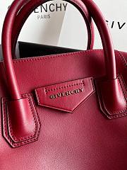 Givenchy medium Antigona soft bag in smooth red leather BB50F2B11E-001 size 45cm - 6