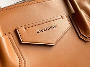 Givenchy medium Antigona soft bag in smooth brown leather BB50F2B11E-001 size 45cm - 6