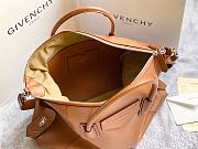 Givenchy medium Antigona soft bag in smooth brown leather BB50F2B11E-001 size 45cm - 5