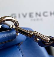 Givenchy small Antigona soft bag in smooth midnight blue leather BB50F3B0WD-662 size 30cm - 2