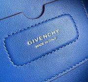 Givenchy small Antigona soft bag in smooth midnight blue leather BB50F3B0WD-662 size 30cm - 3