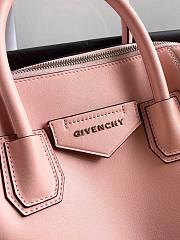 Givenchy small Antigona soft bag in smooth candypink leather BB50F3B0WD-662 size 30cm - 2