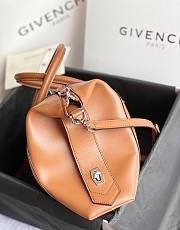 Givenchy small Antigona soft bag in smooth brown leather BB50F3B0WD-662 size 30cm - 5