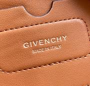 Givenchy small Antigona soft bag in smooth brown leather BB50F3B0WD-662 size 30cm - 4
