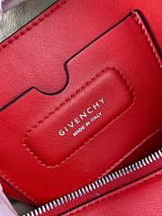 Givenchy small Antigona soft bag in smooth light red leather BB50F3B0WD-662 size 30cm - 2