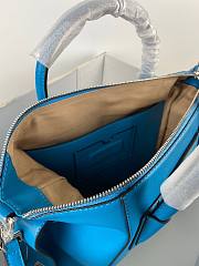Givenchy small Antigona soft bag in smooth blue leather BB50F3B0WD-662 size 30cm - 5