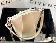 Givenchy mini Antigona vertical bag in box white leather BBU01RB00D-540 size 20x10x8.5cm - 5