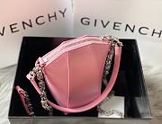 Givenchy mini Antigona vertical bag in box pink leather BBU01RB00D-540 size 20x10x8.5cm - 6