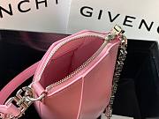 Givenchy mini Antigona vertical bag in box pink leather BBU01RB00D-540 size 20x10x8.5cm - 3