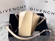 Givenchy mini Antigona vertical bag in box beige leather BBU01RB00D-540 size 20x10x8.5cm - 1