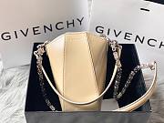 Givenchy mini Antigona vertical bag in box beige leather BBU01RB00D-540 size 20x10x8.5cm - 4