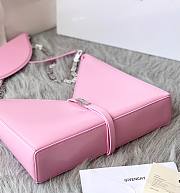 Givenchy small Cut-out bag in box baby pink leather with chain BB50GTB00D size 27cm - 2