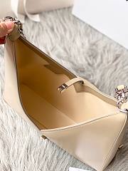 Givenchy small Cut-out bag in box beige leather with chain BB50GTB00D size 27cm - 5