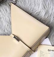 Givenchy small Cut-out bag in box beige leather with chain BB50GTB00D size 27cm - 4