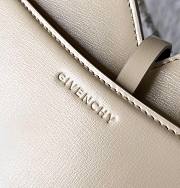 Givenchy small Cut-out bag in box beige leather with chain BB50GTB00D size 27cm - 3