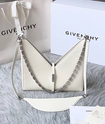 Givenchy small Cut-out bag in box ỉovy leather with chain BB50GTB00D size 27cm