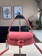 Coach | Pillow tabby pink leather shoulder bag C3880 size 18.5x10.5x6.5cm - 1
