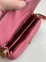 Coach | Pillow tabby pink leather shoulder bag C3880 size 18.5x10.5x6.5cm - 2