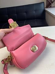 Coach | Pillow tabby pink leather shoulder bag C3880 size 18.5x10.5x6.5cm - 5