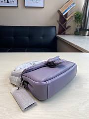 Coach | Pillow tabby purple leather shoulder bag C3880 size 18cm - 6