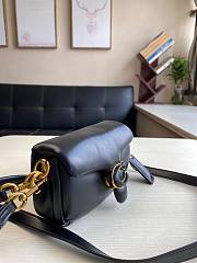 Coach | Pillow tabby black leather shoulder bag C3880 size 18cm - 3