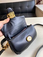 Coach | Pillow tabby black leather shoulder bag C3880 size 18cm - 2