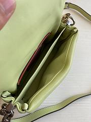 Coach | Pillow tabby pale lime leather shoulder bag C3880 size 18.5x10.5x6.5cm - 5