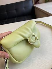 Coach | Pillow tabby pale lime leather shoulder bag C3880 size 18.5x10.5x6.5cm - 2