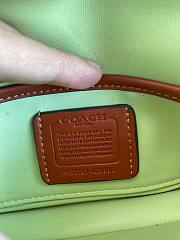 Coach | Pillow tabby pale lime leather shoulder bag C3880 size 18.5x10.5x6.5cm - 3