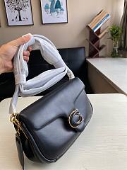 Coach | Pillow tabby black leather shoulder bag C0772 size 26cm - 5