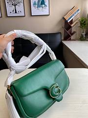 Coach | Pillow tabby green leather shoulder bag C0772 size 26cm - 3
