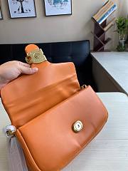 Coach | Pillow tabby candied orange leather shoulder bag C0772 size 26cm - 2