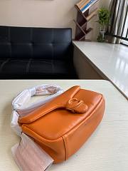 Coach | Pillow tabby candied orange leather shoulder bag C0772 size 26cm - 3