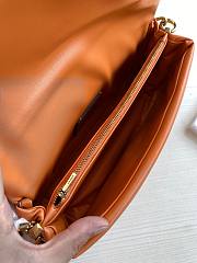 Coach | Pillow tabby candied orange leather shoulder bag C0772 size 26cm - 4