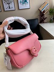 Coach | Pillow tabby pink leather shoulder bag C0772 size 26cm - 2