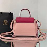 Versace LA Medusa small handbag rose pink leather DBFI040 size 20cm - 3