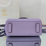 Versace LA Medusa small handbag lilac leather DBFI040 size 20cm - 4
