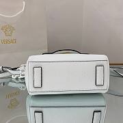Versace LA Medusa small handbag white leather DBFI040 size 20cm - 5