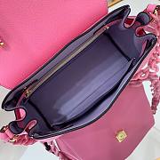 Versace LA Medusa medium handbag pink leather DBFI039 size 25cm - 3