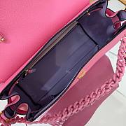 Versace LA Medusa large handbag pink leather DBFI039 size 35cm - 3