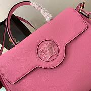 Versace LA Medusa large handbag pink leather DBFI039 size 35cm - 2