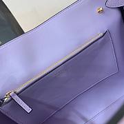 Versace LA Medusa large handbag lilac leather DBFI039 size 35cm - 4
