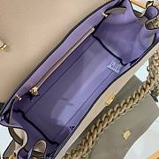 Versace LA Medusa large handbag beige leather DBFI039 size 35cm - 3