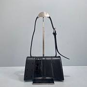 Balenciaga Women's hourglass multibelt top handle bag in black size 23cm - 4