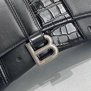 Balenciaga Women's hourglass multibelt top handle bag in black size 23cm - 2