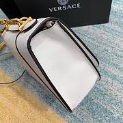 Versace Vertus shouder bag in white DBFG985 size 24cm - 2