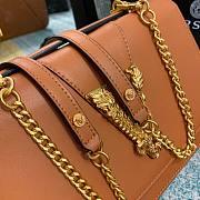 Versace Vertus shouder bag in brown DBFG985 size 24cm - 2